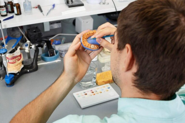 laboratorio odontotecnico interno allo studio